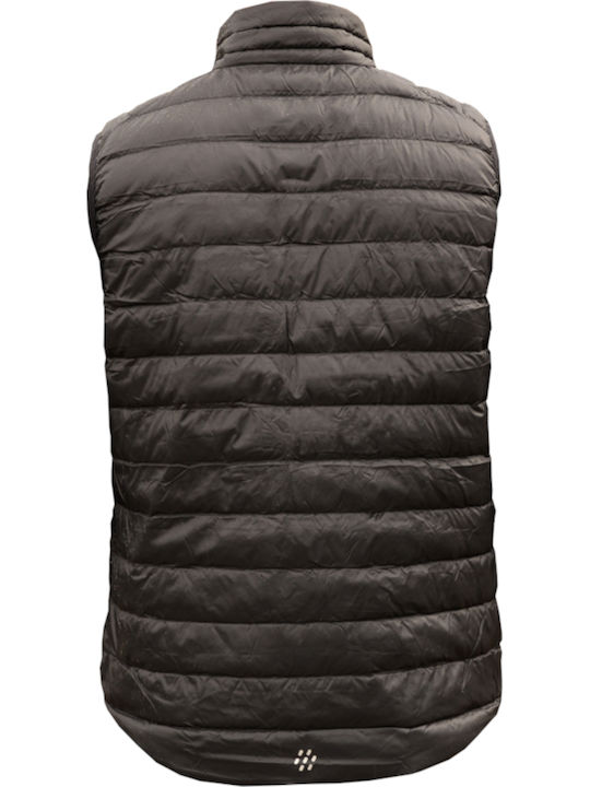 Down vest men's MAC IN A SAC Alpine - black