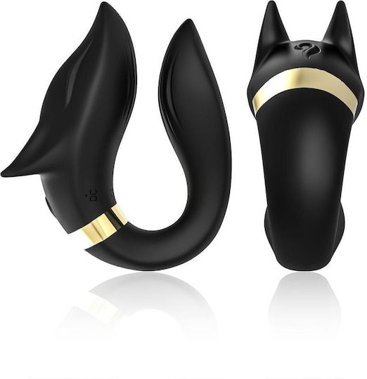 Boss Of Toys Mini Δονητής για Ζευγάρια 9.2cm Μαύρος