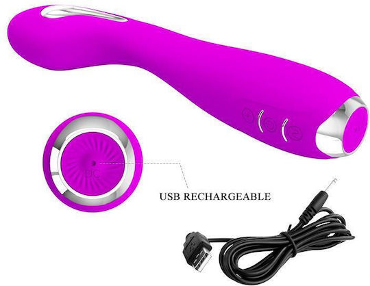 Pretty Love Hector Vibrator G-Spot Purple