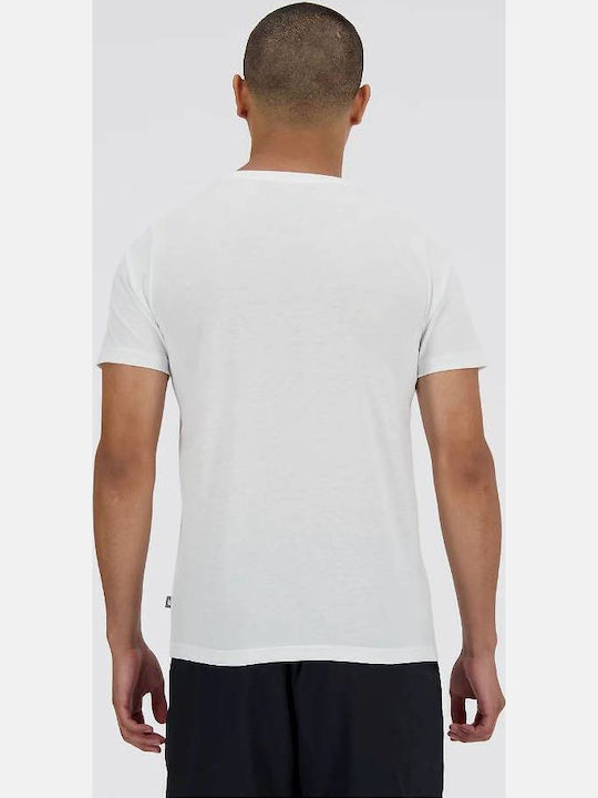 New Balance T-shirt Λευκό