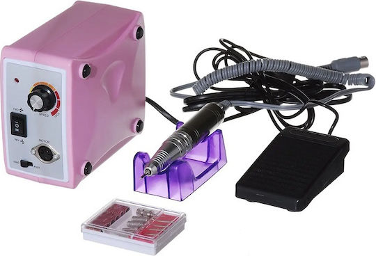 Nail Drill Power 35W Pink with Pedal