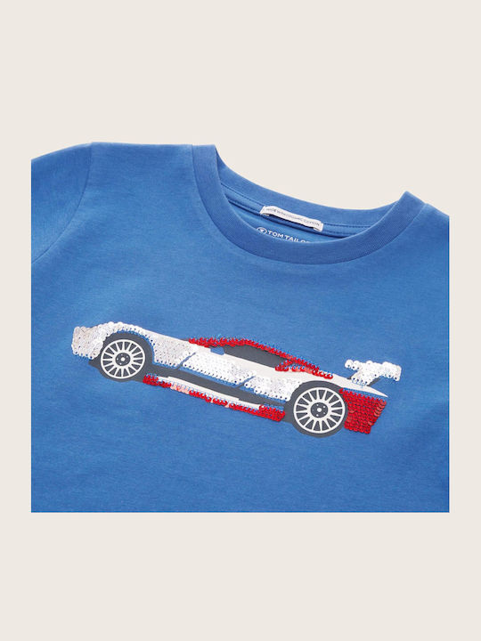 Kinder-T-Shirt Blau