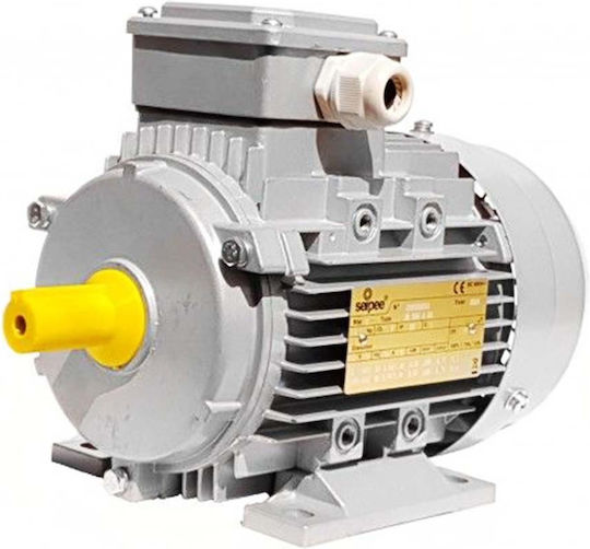 Three-phase electric motor 0.75 Kw - 1 Hp - 400v/50hz - 4poles - Jm 80b B3 Seipee