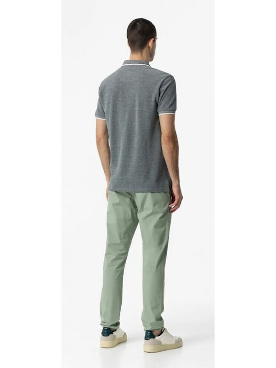 Tiffosi Men's Trousers Chino Elastic in Slim Fit GREEN