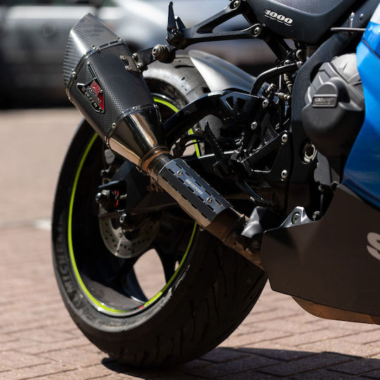 Oxford Motorrad-Auspuffschutz BMW Verwirbler Triumph Verwirbler Gray