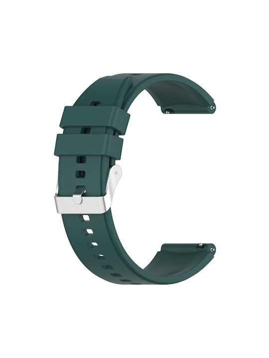 Strap Silicone Green (Huawei Watch GT2 / GT3 (42mm) / GT3 Pro (43mm)Honor Magic Watch 2Realme Watch 2)