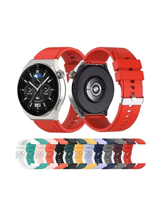 Strap Silicone Green (Huawei Watch GT2 / GT3 (42mm) / GT3 Pro (43mm)Honor Magic Watch 2Realme Watch 2)