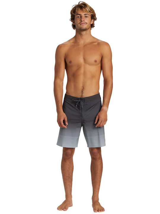 Surfsilk Massive 18 Ανδρικό Μαγιό Σορτς Μαύρο Floral