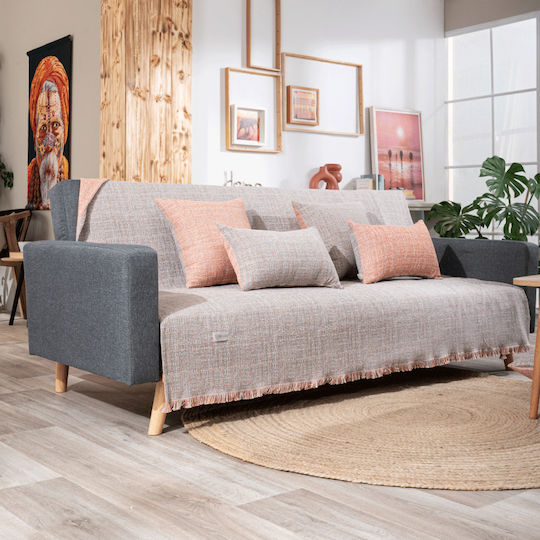 Teoran Noto Покривка За Двуместен Диван 180x250см 15