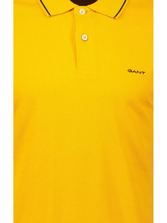 Polo Short Sleeve Blouse Yellow