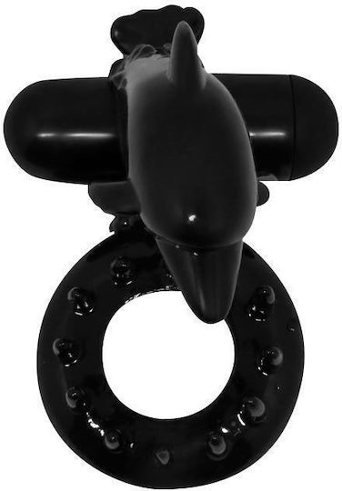 Penis Ring With Clitoral Massager Vibrates