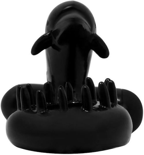 Penis Ring With Clitoral Massager Vibrates
