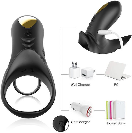 Vibrierende Erektion Ring für Penis 9 Modi