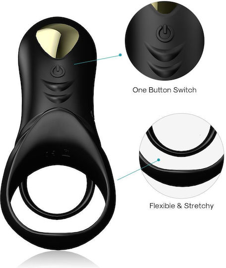 Vibrierende Erektion Ring für Penis 9 Modi