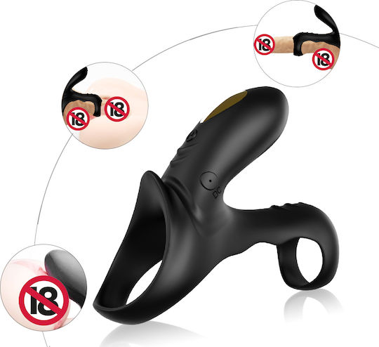 Vibrierende Erektion Ring für Penis 9 Modi