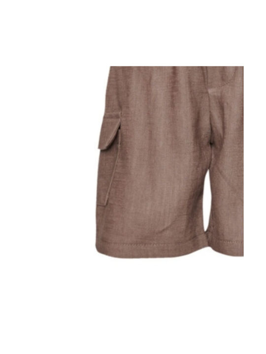 Two In A Castle Kinder Shorts/Bermudas Stoff Kaffee