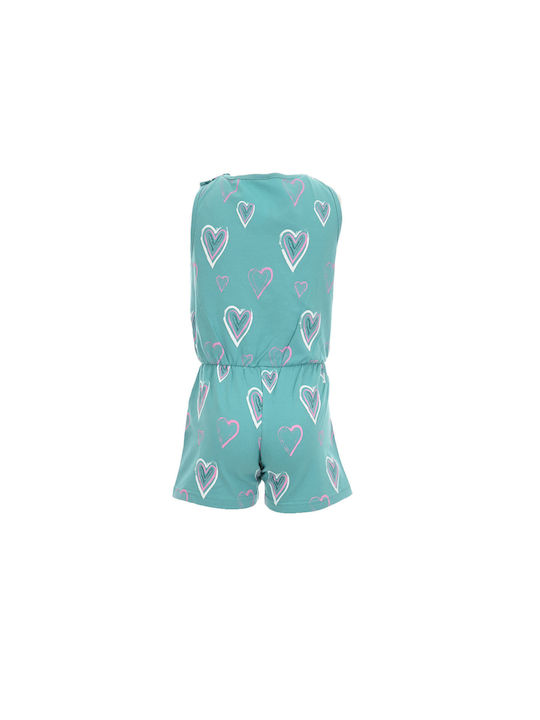 Joyce Kids One-piece Fabric Shorts/Bermuda Mint