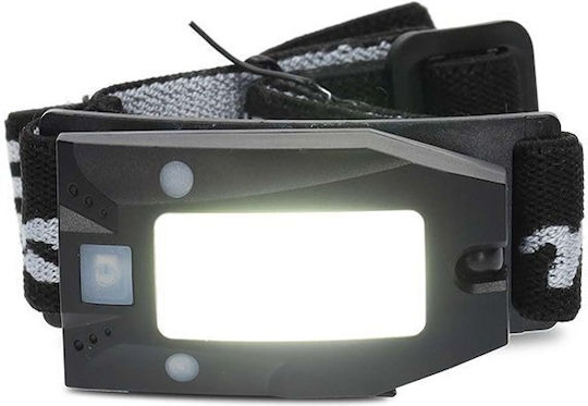 Nedis Επαναφορτιζόμενος Φακός Κεφαλής LED IPX4 με Μέγιστη Φωτεινότητα 180lm