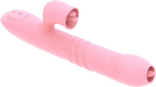 Rabbit Vibrator Heating Nimble Tongue Rotates