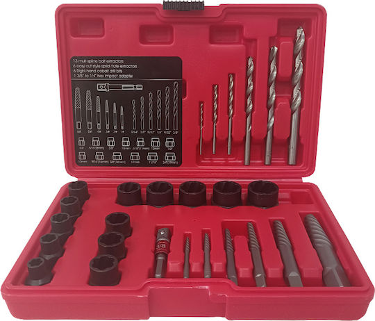 SKS Tools Σετ Εξωλκείς για Βίδες 26τμχ
