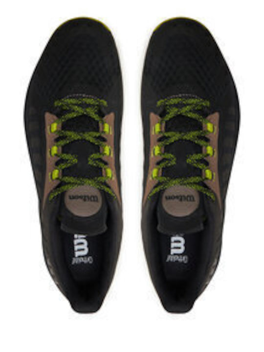 Wilson Hurakn Pro Tennisschuhe Schwarz