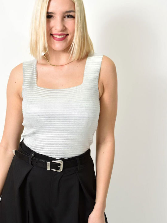 Damen Sommer Bluse Weiß