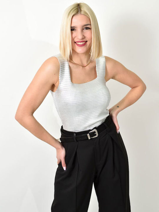 Damen Sommer Bluse Weiß