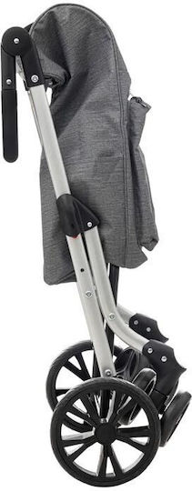 Shopping Trolley Gray 48x45x100cm