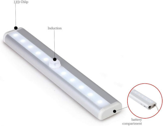LED Sicherheitsleuchte mit Batteriebetrieben 1Stück