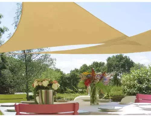 Gardlov Sonnensegel Beige 3x3m