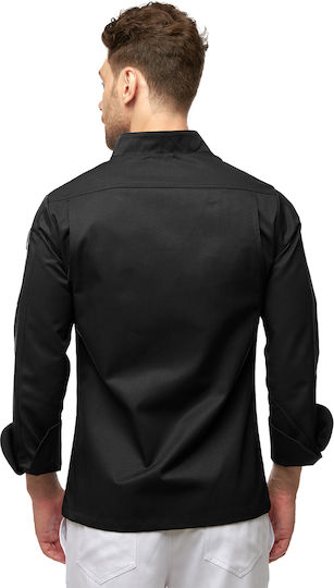 StrongAnt Chef Long Sleeve Jacket Black