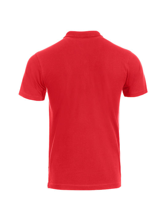 Stenso Men's Short Sleeve Promotional Blouse Red