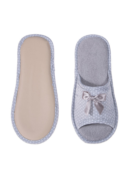 Amaryllis Slippers Winter Women's Slippers in Gray color