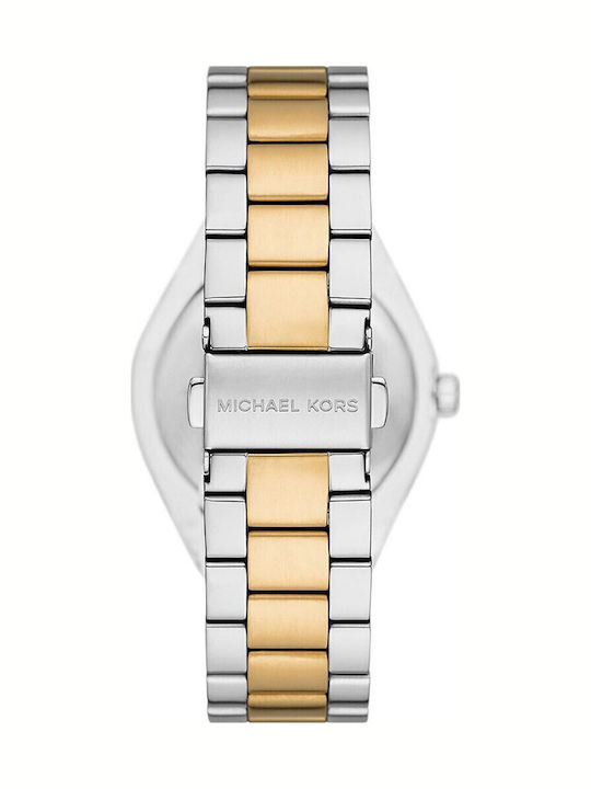 Michael Kors Lennox Γυναικείο Ρολόι 37mm Μπαταρίας με Μεταλλικό Μπρασελέ