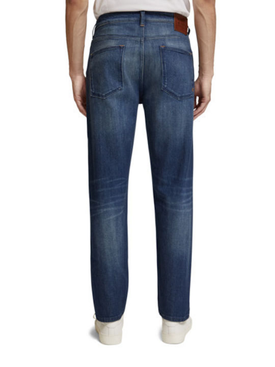 Scotch & Soda Herren Jeanshose in Regular Fit Blau