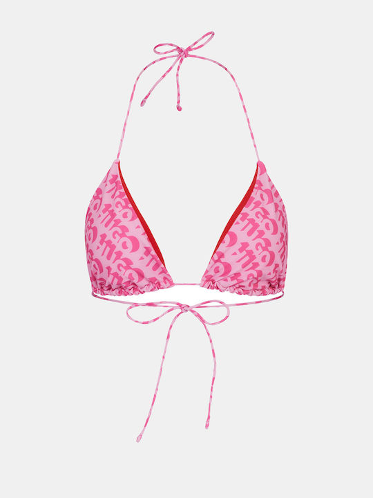Hugo Bikini Dreieck Pink