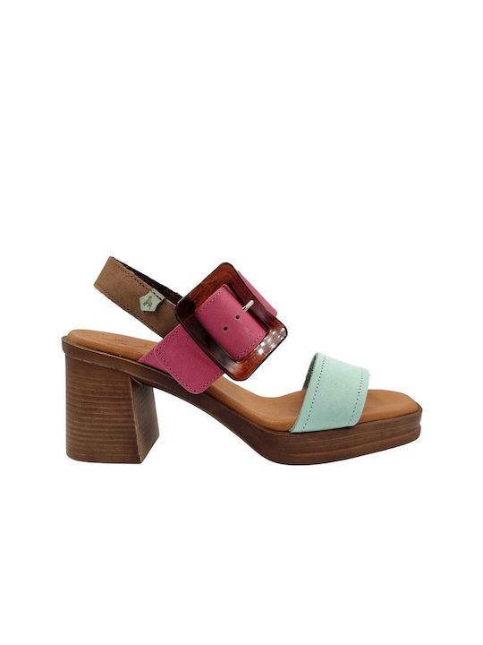 Boxer Leather Women's Sandals Multicolour