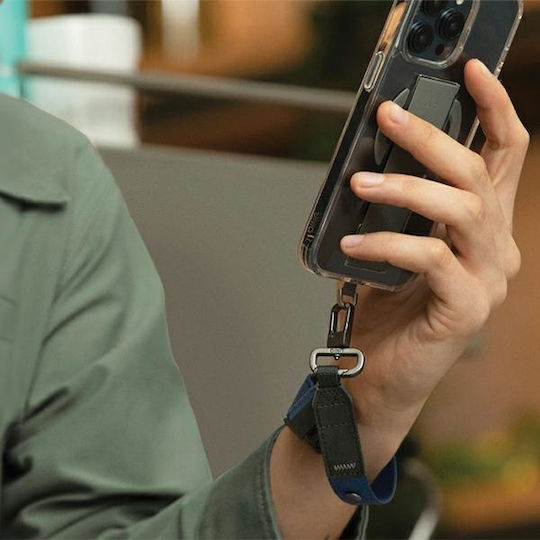 Uniq Neck Strap for Mobile Phones Black