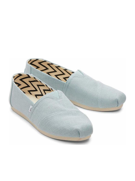 Alpargata Stoff Damen Espadrilles in Grün Farbe