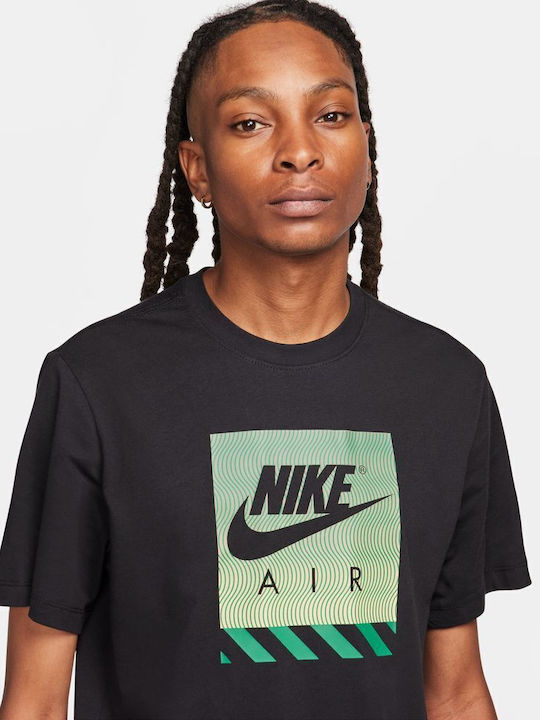 Nike Γυναικείο Αθλητικό T-shirt Μαύρο