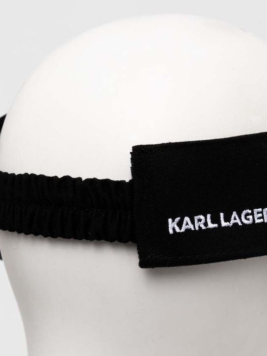 Karl Lagerfeld Femei Pălărie Vizor Negru