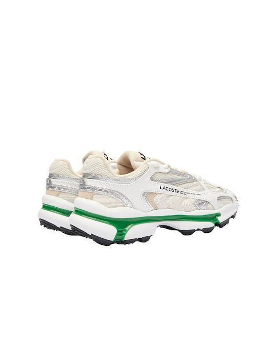 Lacoste Γυναικεία Sneakers White / Green