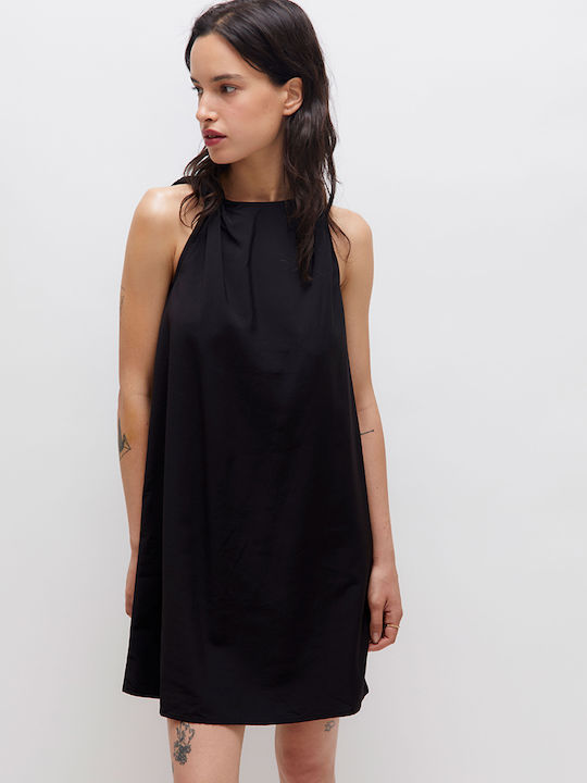 Wild Pony Mini Rochie Satin Black