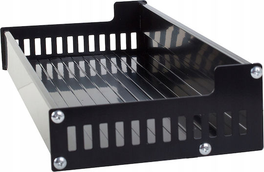 Raft Metalic De Perete 30x13x5.5cm Negru