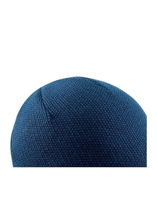 Beanie Unisex Σκούφος Πλεκτός σε Μπλε χρώμα