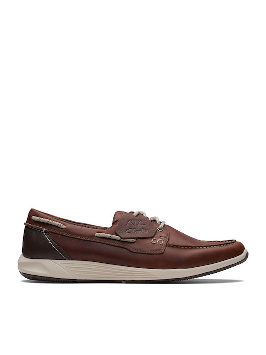 Men's Leather Moccasins Tabac Brown