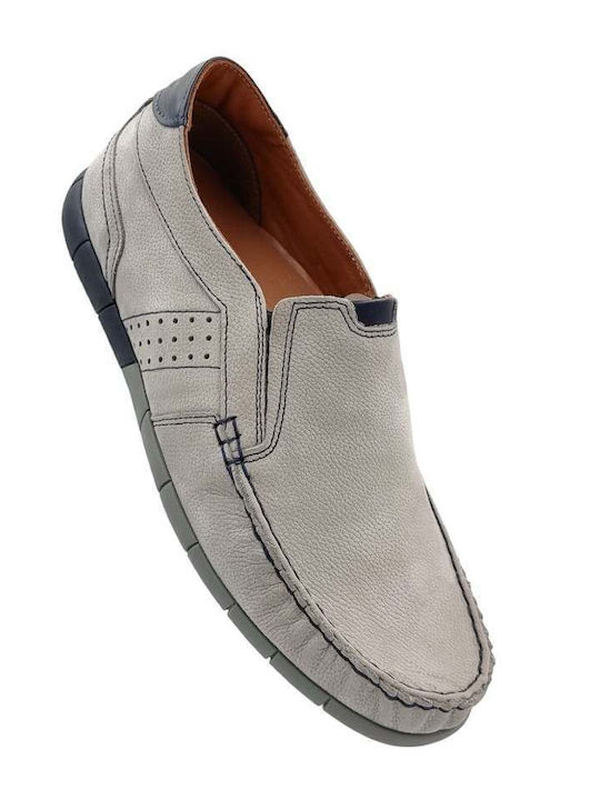 Mocasini barbati in Gri Culori