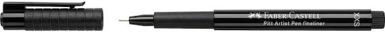Faber-Castell Pitt Artist Pen Маркер за Рисуване 0.05мм Black (199)