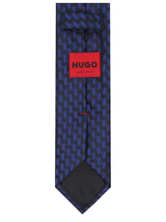 Hugo Boss Men's Tie in Navy Blue Color