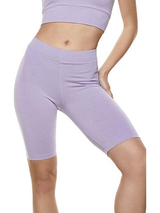 Kids Legging Cycling Short Lilac